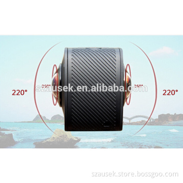 The best Dual lens WiFi Panoramic VR 360 Camera Mini 4k Sports 360 degree camera DV panoramic 360 wifi camera ip 360 cam